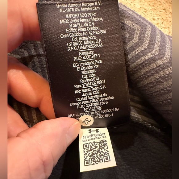 Under Armour Coldgear Infrared Chrome Reflective Run Vest Mens Sz 2XL Fitted - Picture 11 of 15